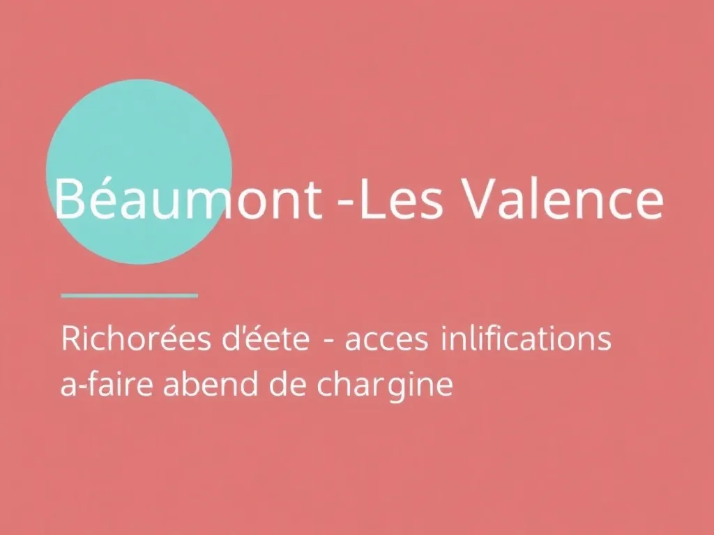 Déchetterie Beaumont-lès-Valence : horaires d’été, accès et vérifications à faire avant de charger