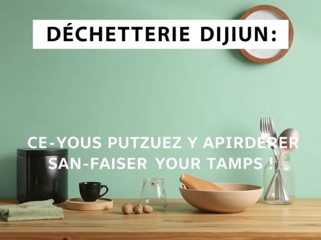 Déchetterie Dijon : ce que vous pouvez y apporter sans perdre votre temps
