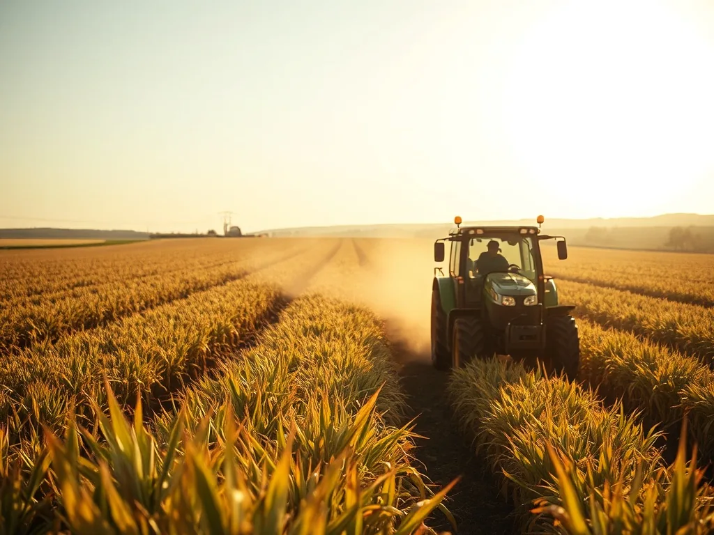 Bidon de glyphosate posé sur un bureau, avec un bon de livraison espagnol et un certificat phytosanitaire en arrière-plan.